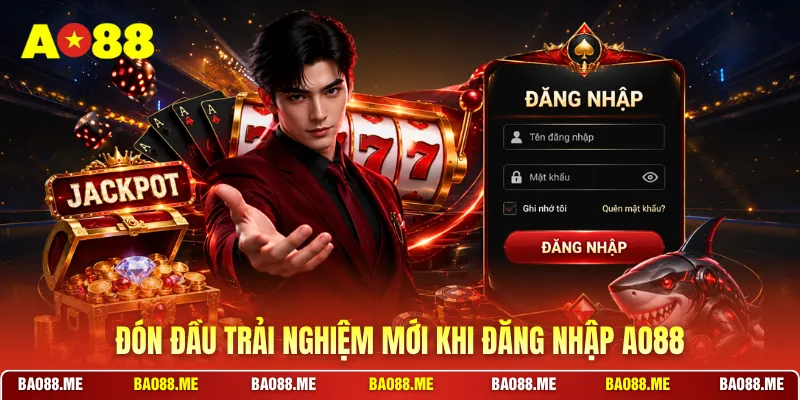 Đón đầu trải nghiệm mới khi đăng nhập AO88